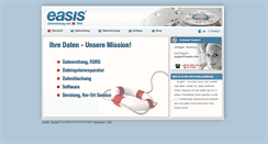 Desktop Screenshot of easis-datenrettung.de